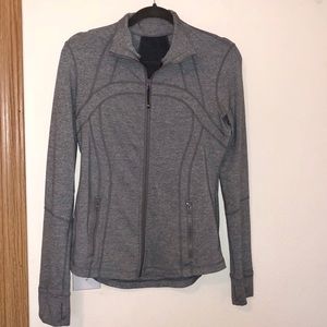Lululemon gray jacket size 6